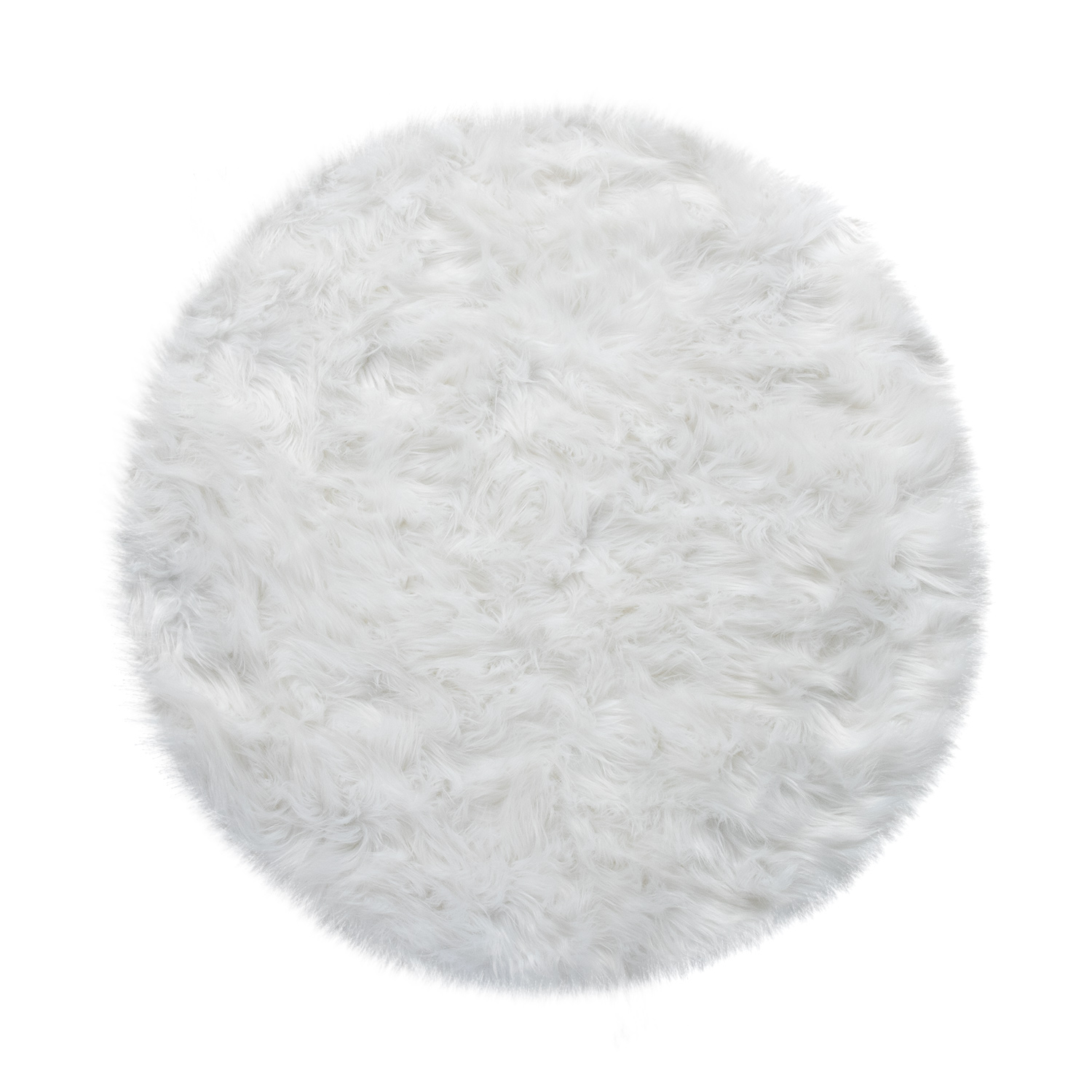 Hochflor-Teppich Playara Weiß 
