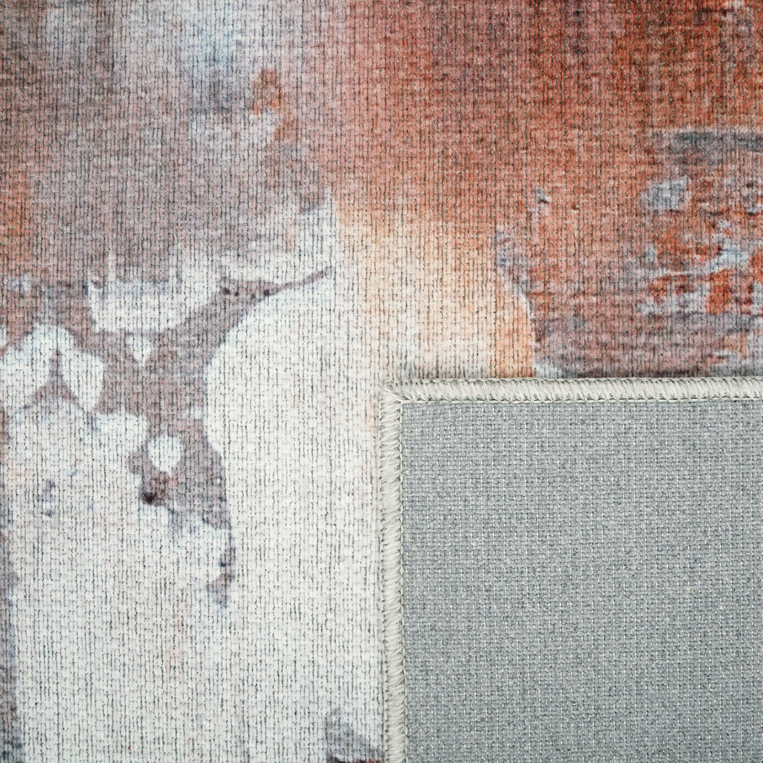 Teppich Esszimmer Modern Abstraktes Muster Vintage Mehrfarbig Vintage