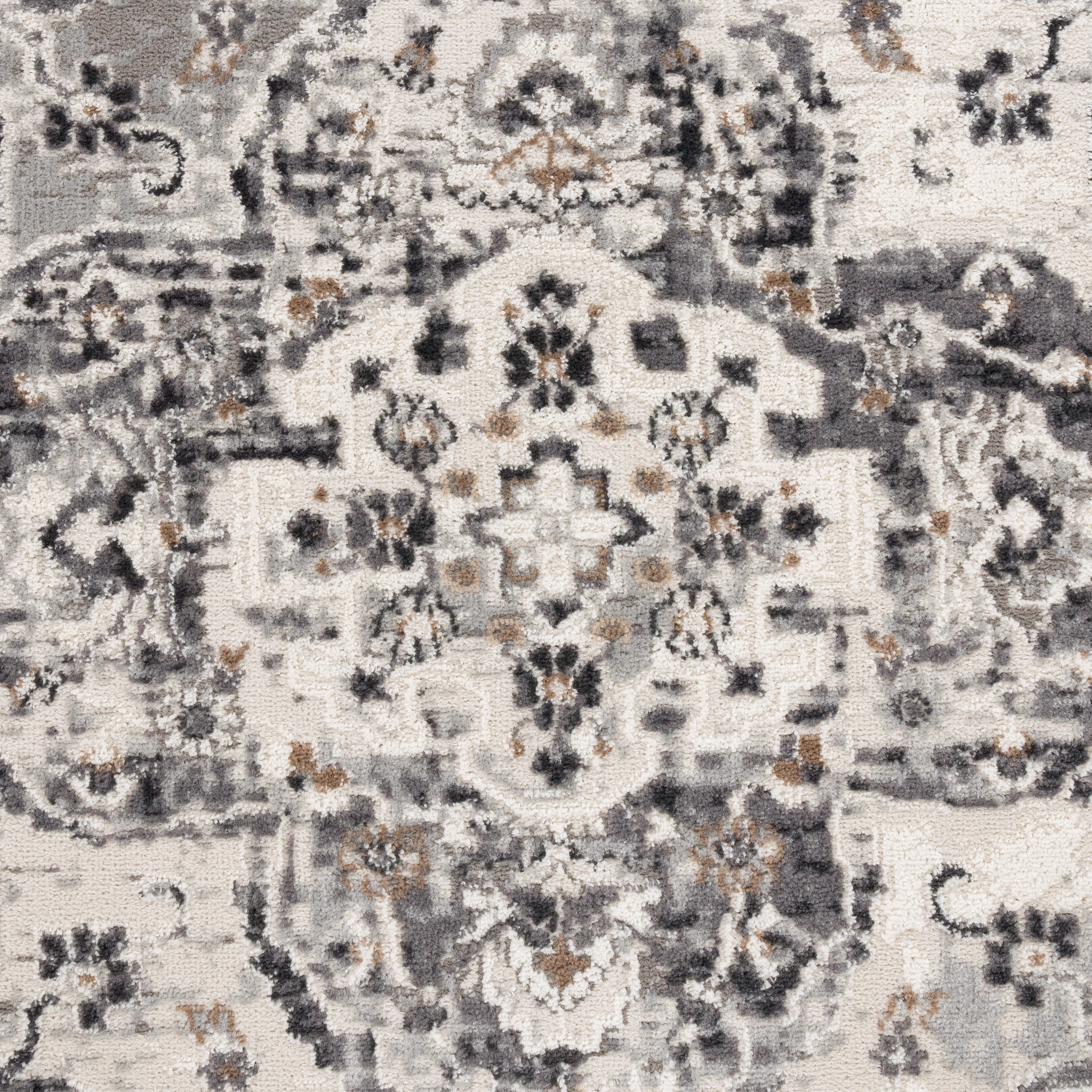 Teppich Esszimmer Orientalisches Muster Vintage Grau Orientalisch