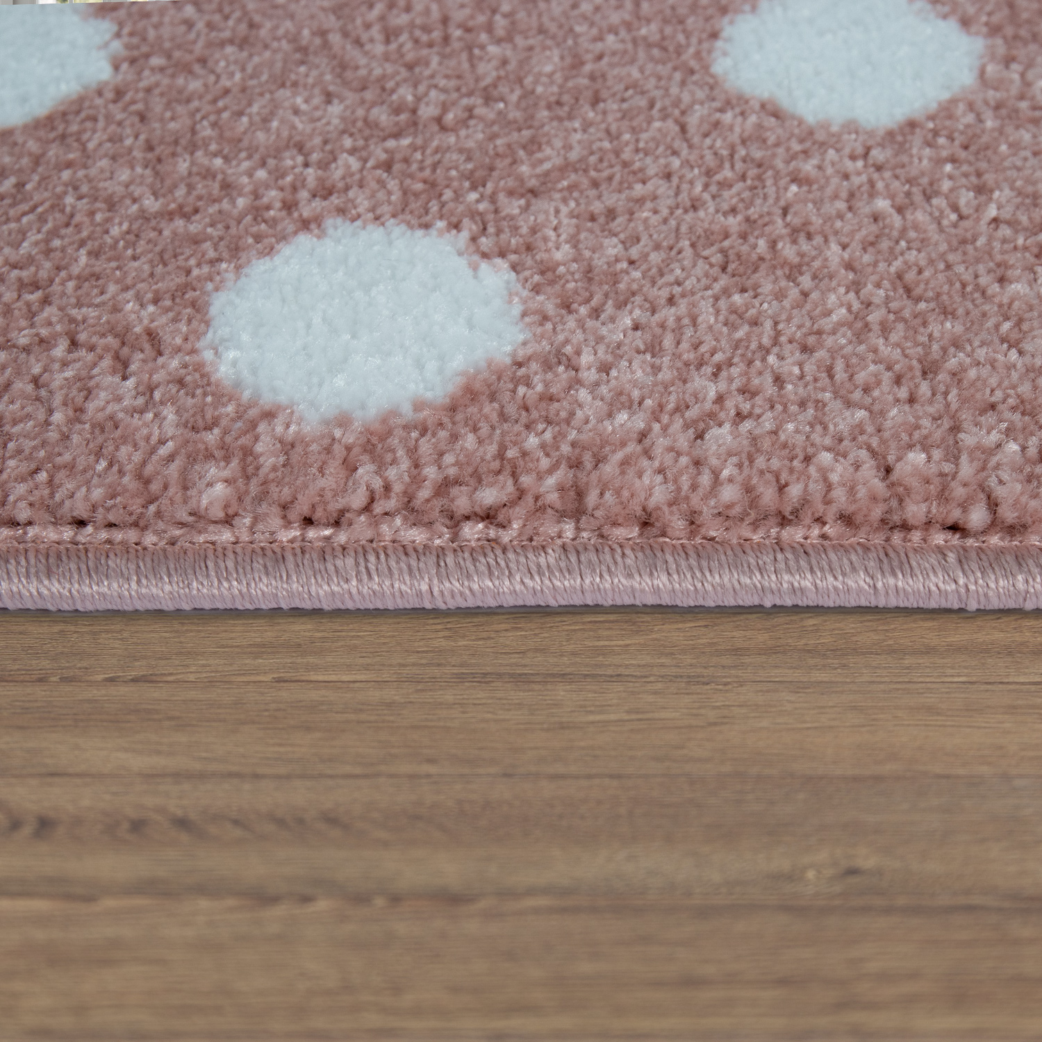 Kinder-Teppich Die Lieben Sieben-Design Pink 