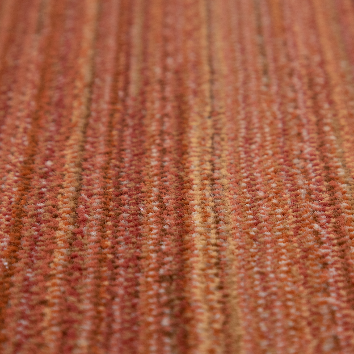 Teppich Wohnzimmer Farbverlauf Einfarbig Rot 