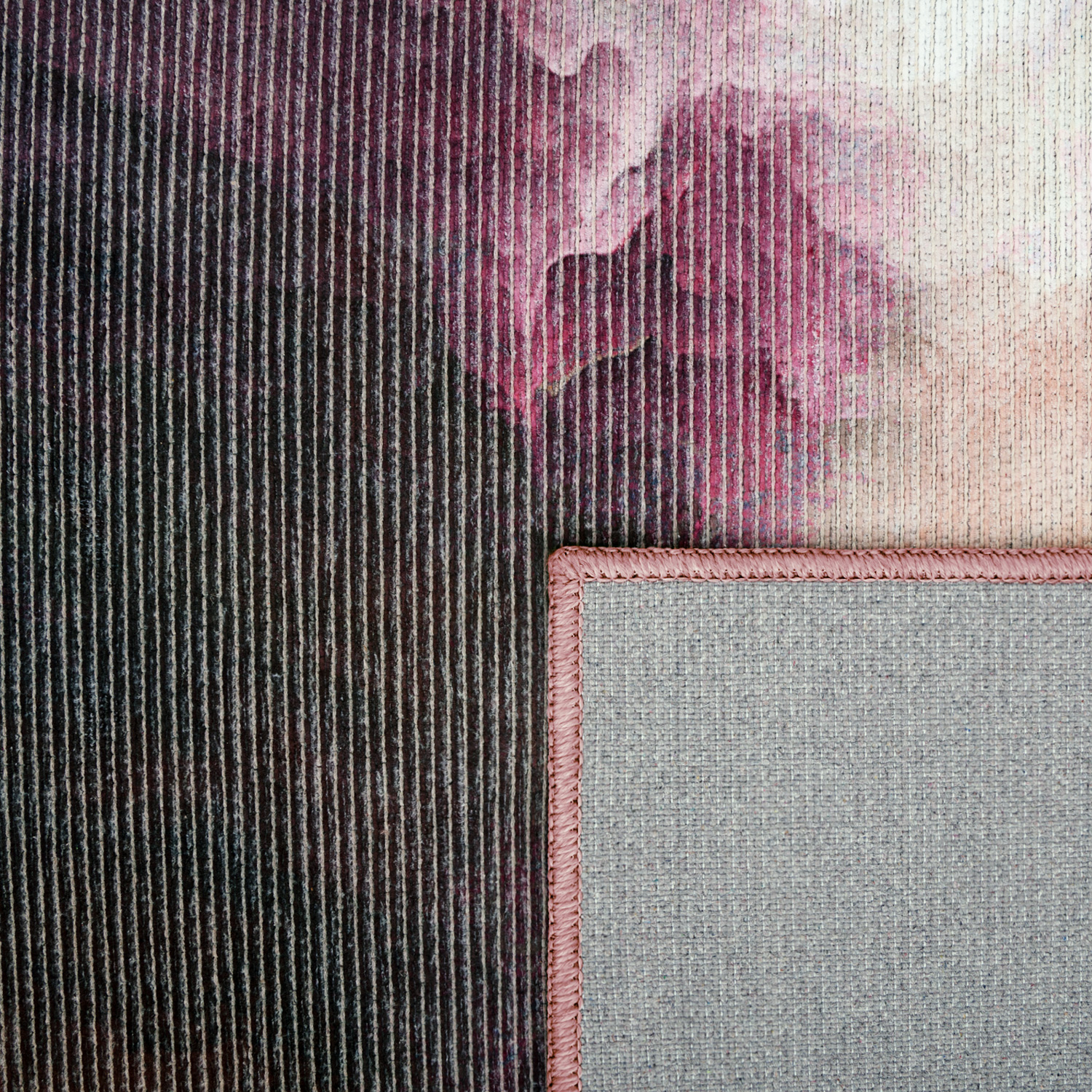 Teppich Esszimmer Abstraktes Muster Farbverlauf Mehrfarbig Vintage
