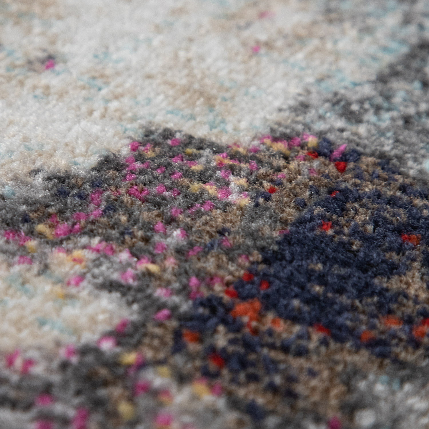 In- & Outdoor Teppich Pastell Abstrakt Beige 