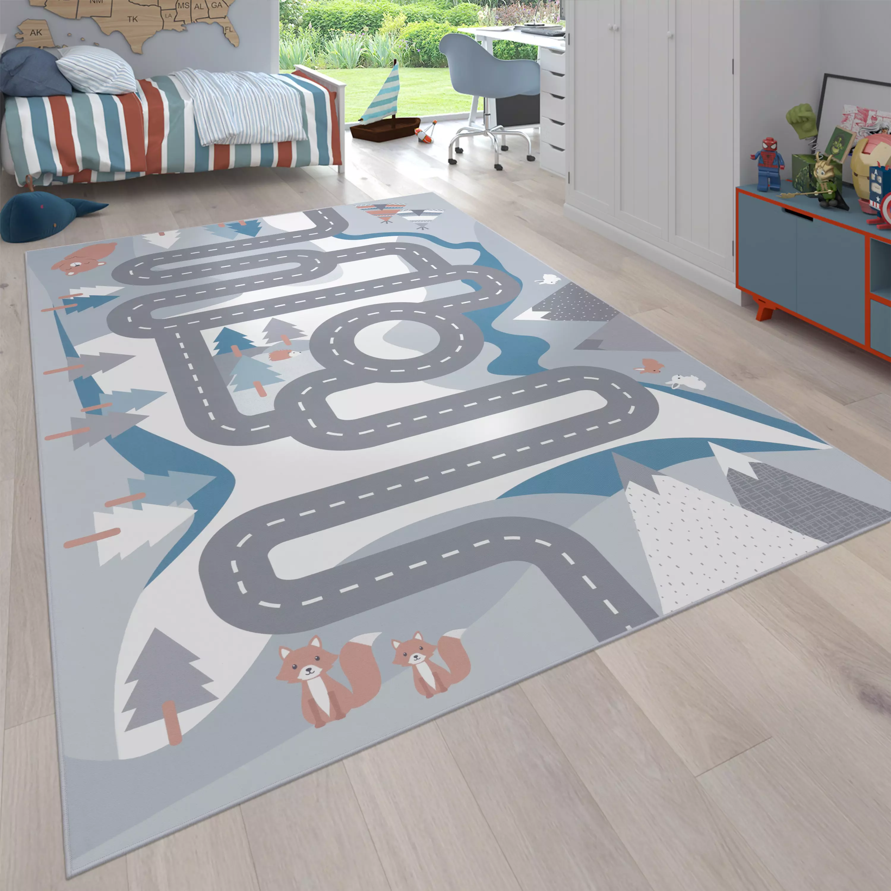the carpet Happy Life Kinderzimmer, Kinderteppich, Spielteppich