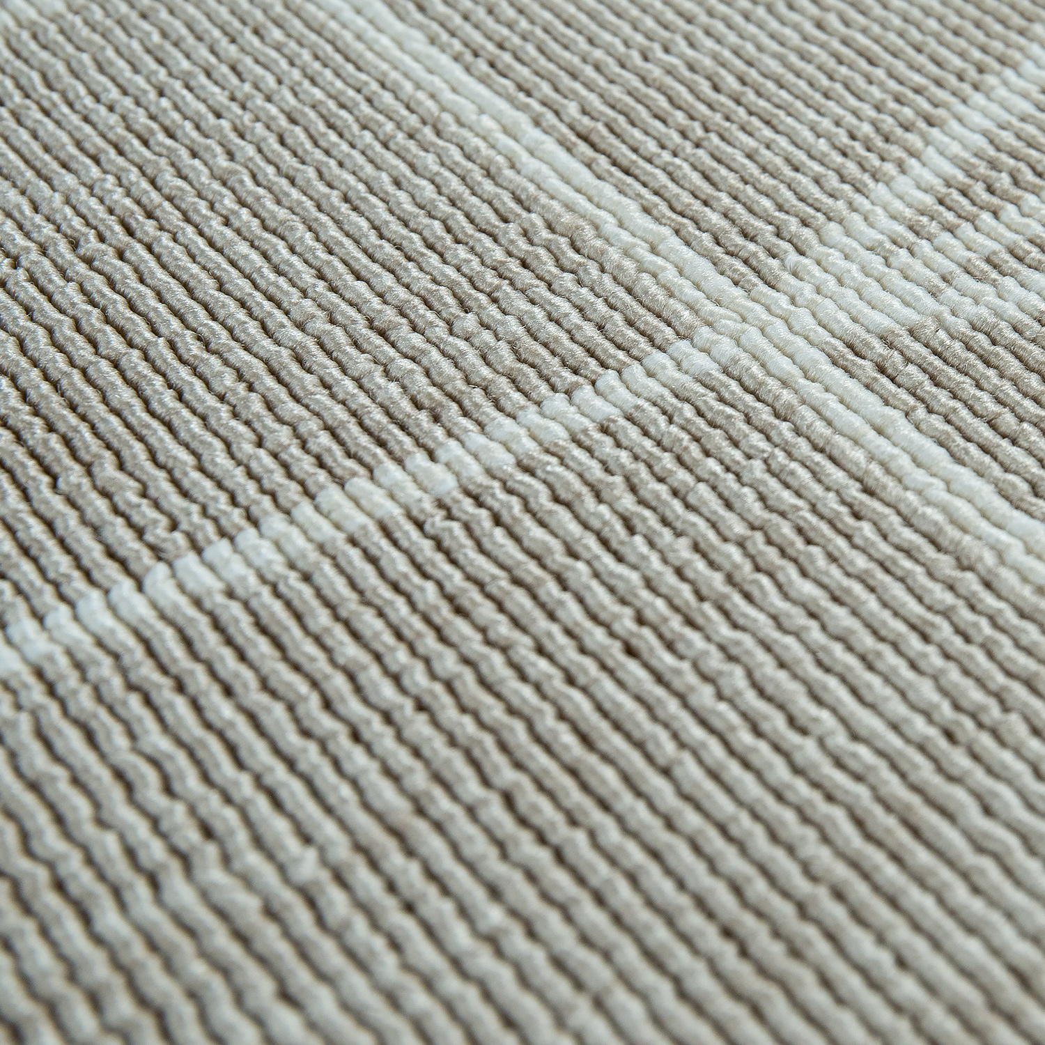 Schlafzimmer Teppich Skandinavisches Muster Modern Beige 