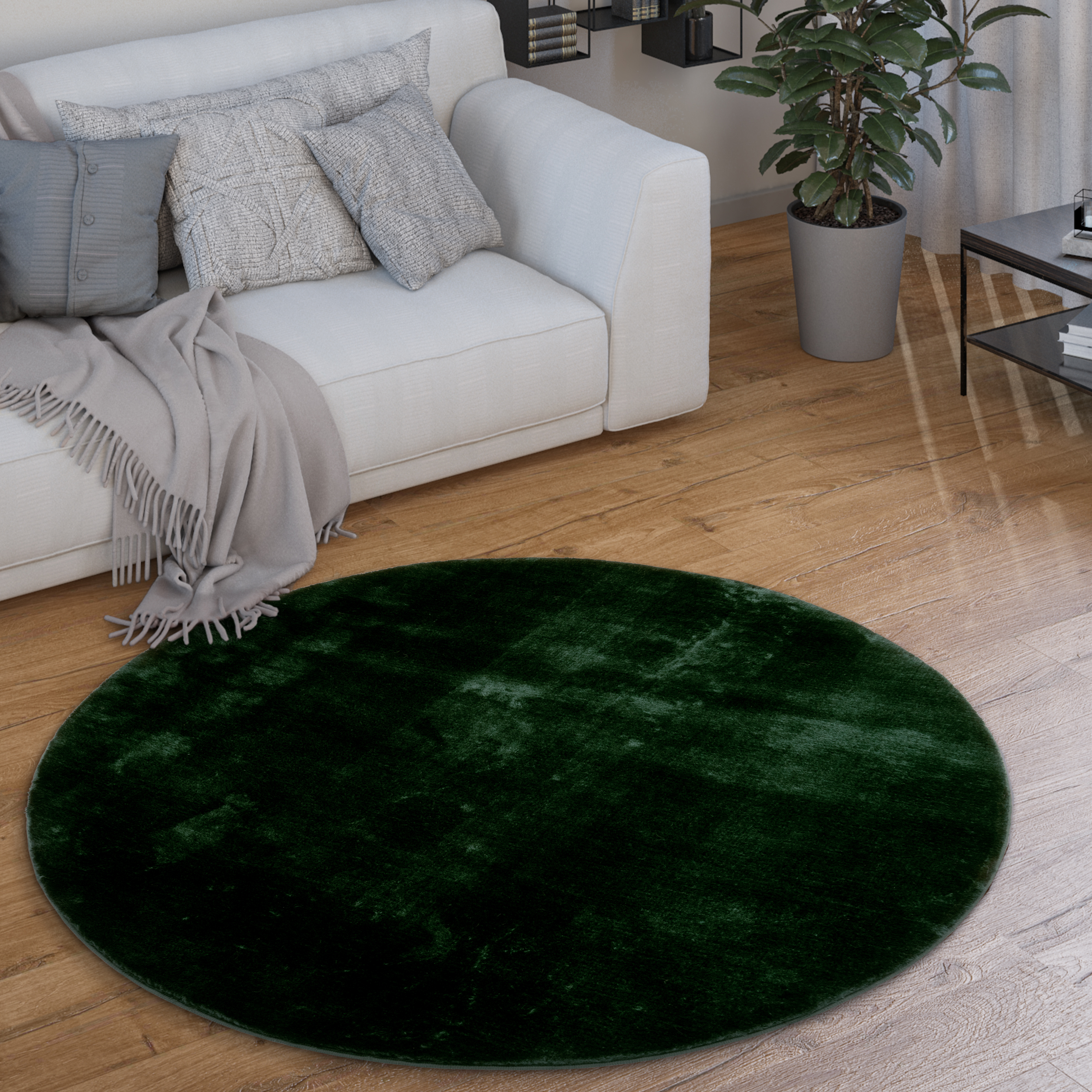 Teppich Calissa Grün Modern