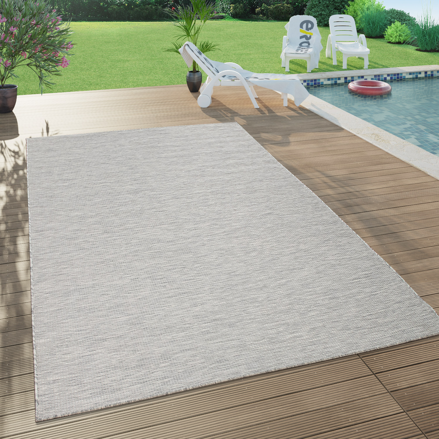 In- & Outdoor-Teppich Sonia Taupe 