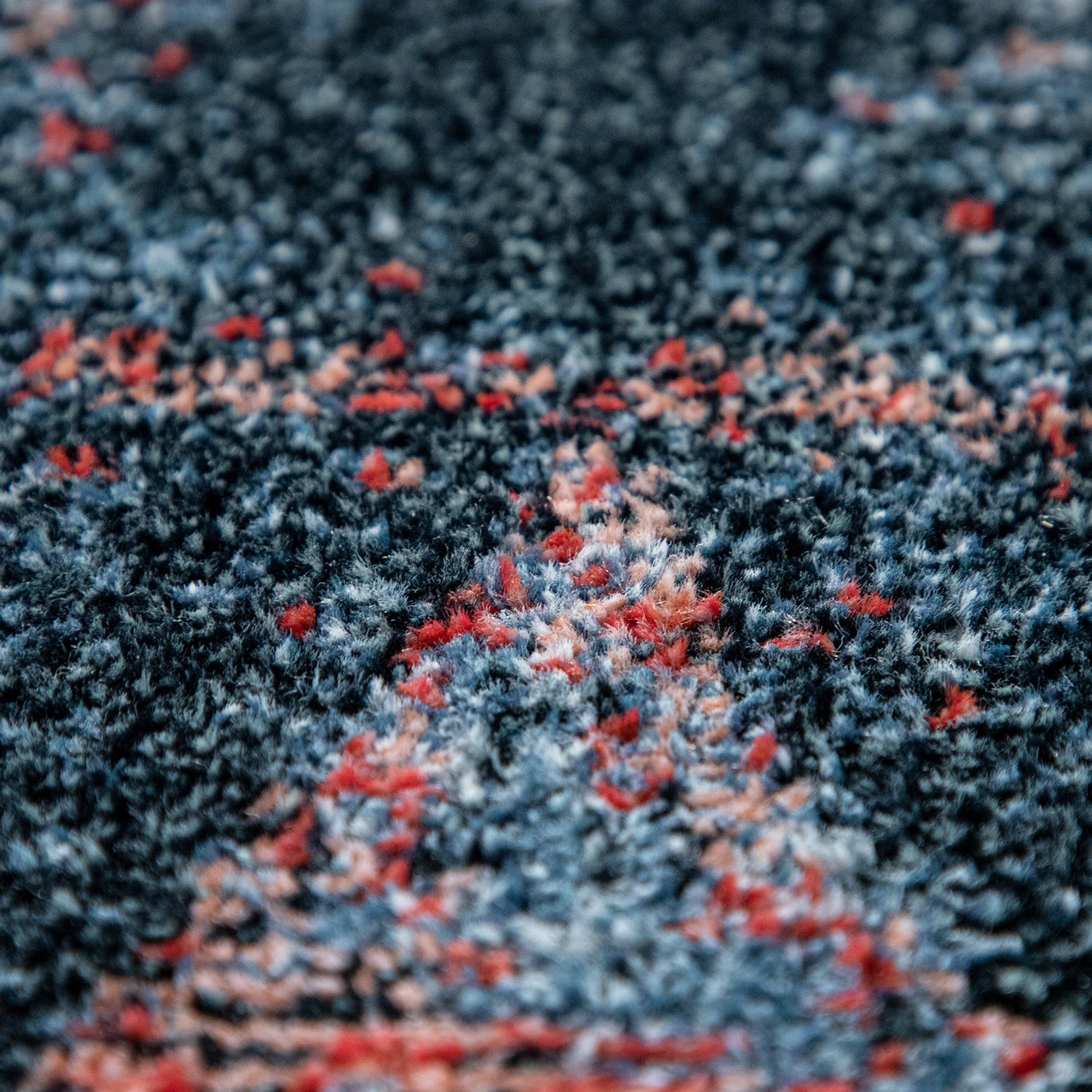 Teppich Wohnzimmer Boho Geometrisches Rauten Muster Mehrfarbig 