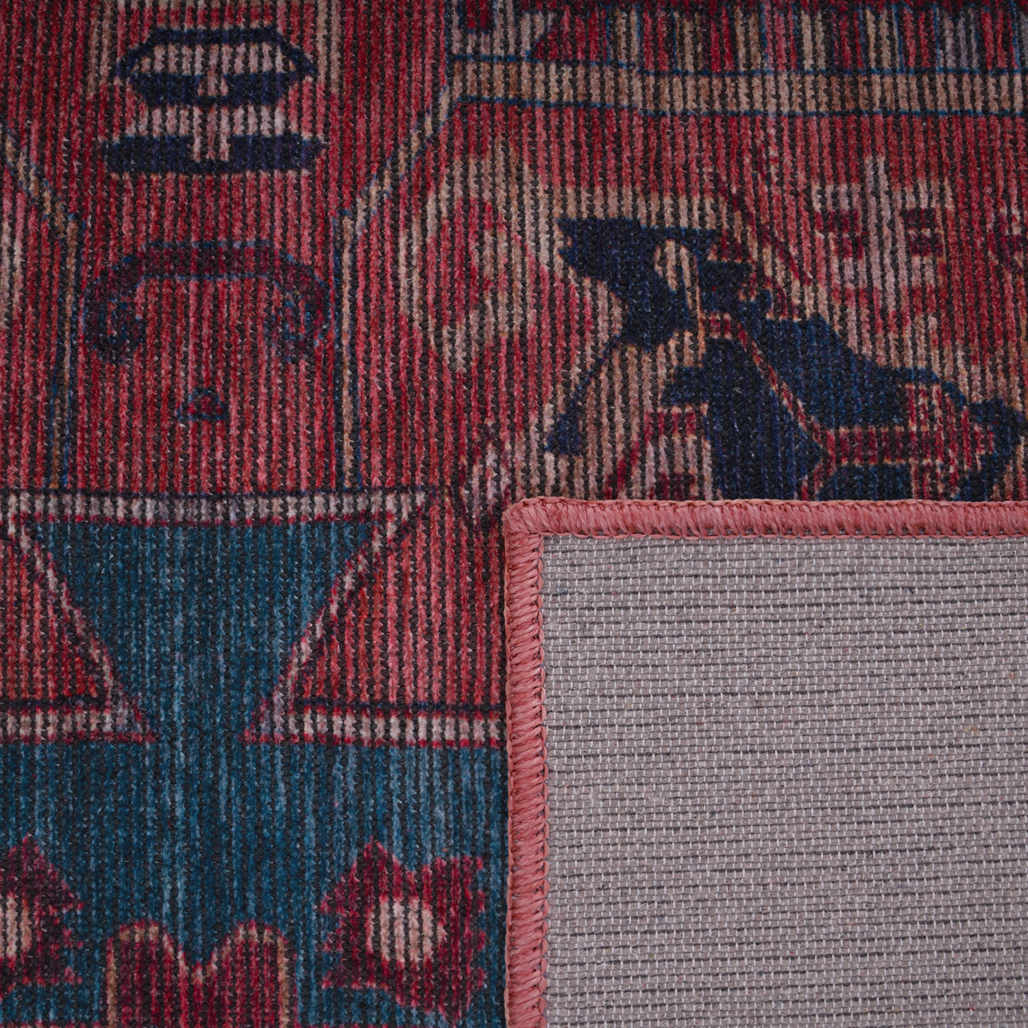 Teppich Esszimmer Orient Vintage Design Modern Rot Orientalisch