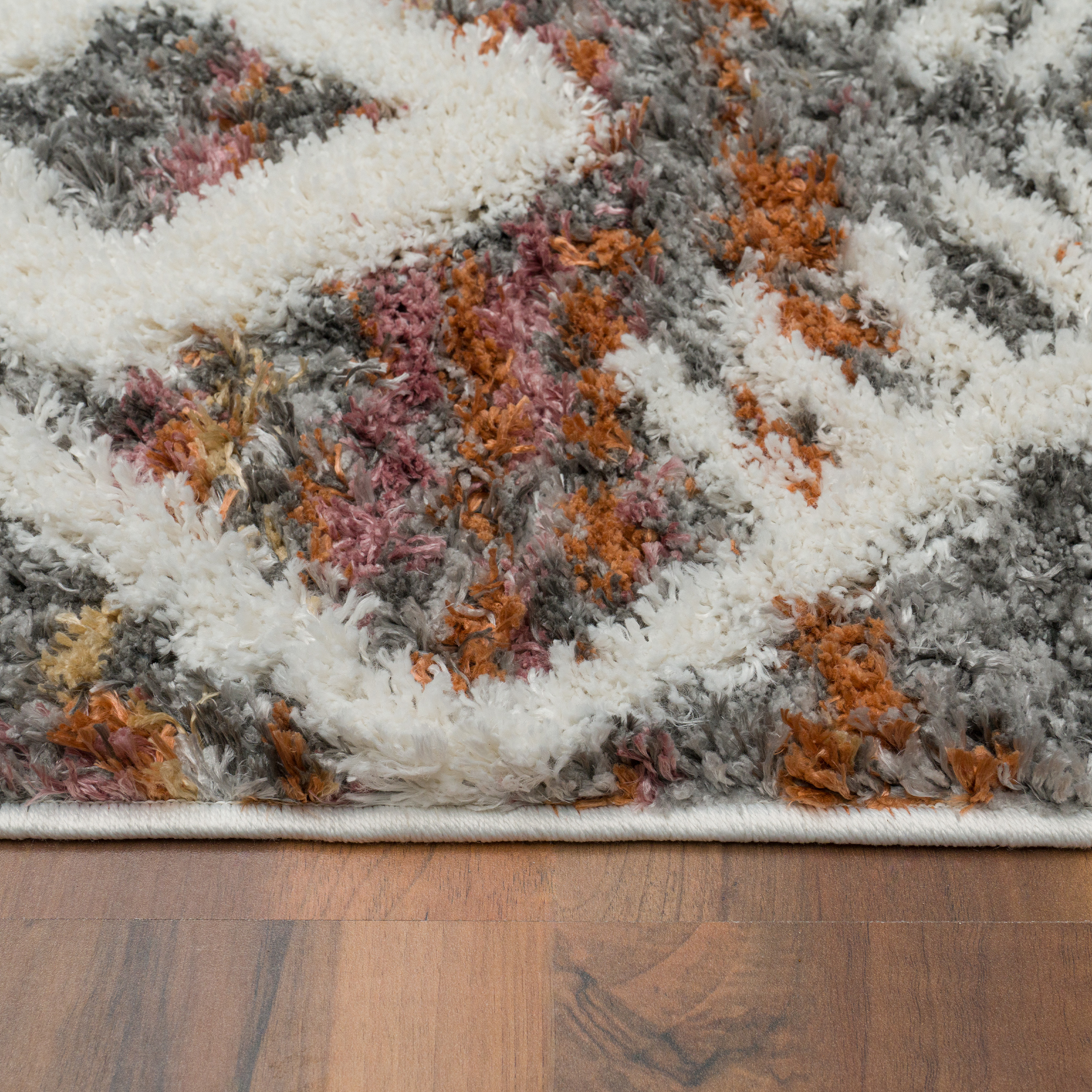 Teppich Esszimmer Skandi Style Mit Ethno Muster Mehrfarbig Skandinavisch