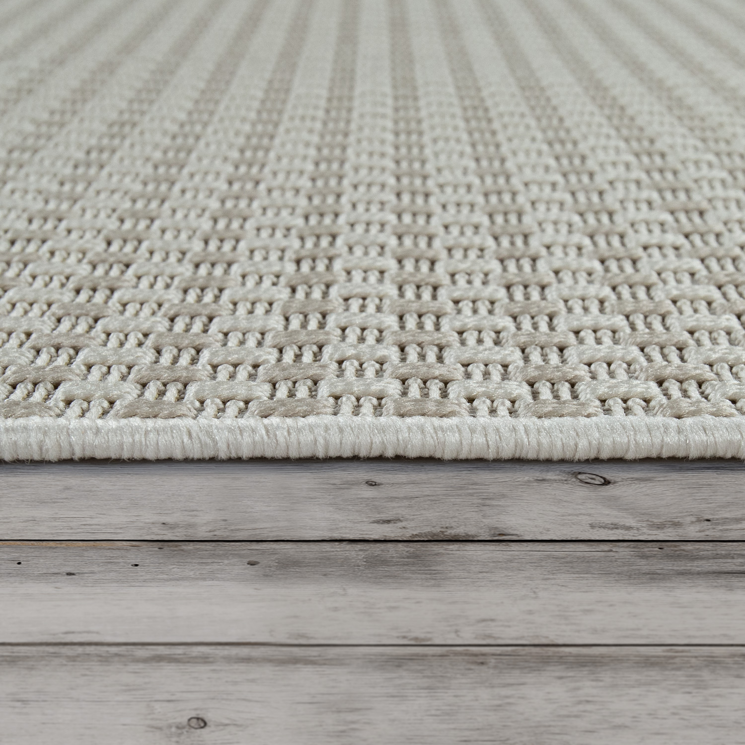 In- & Outdoor-Teppich Warella Weiß Klassisch