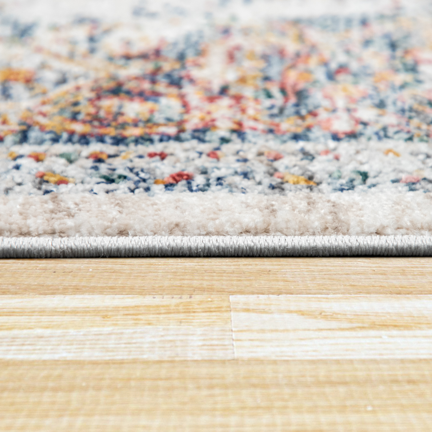 Teppich Schlafzimmer Muster Orientalisch Bordüre Beige Orientalisch