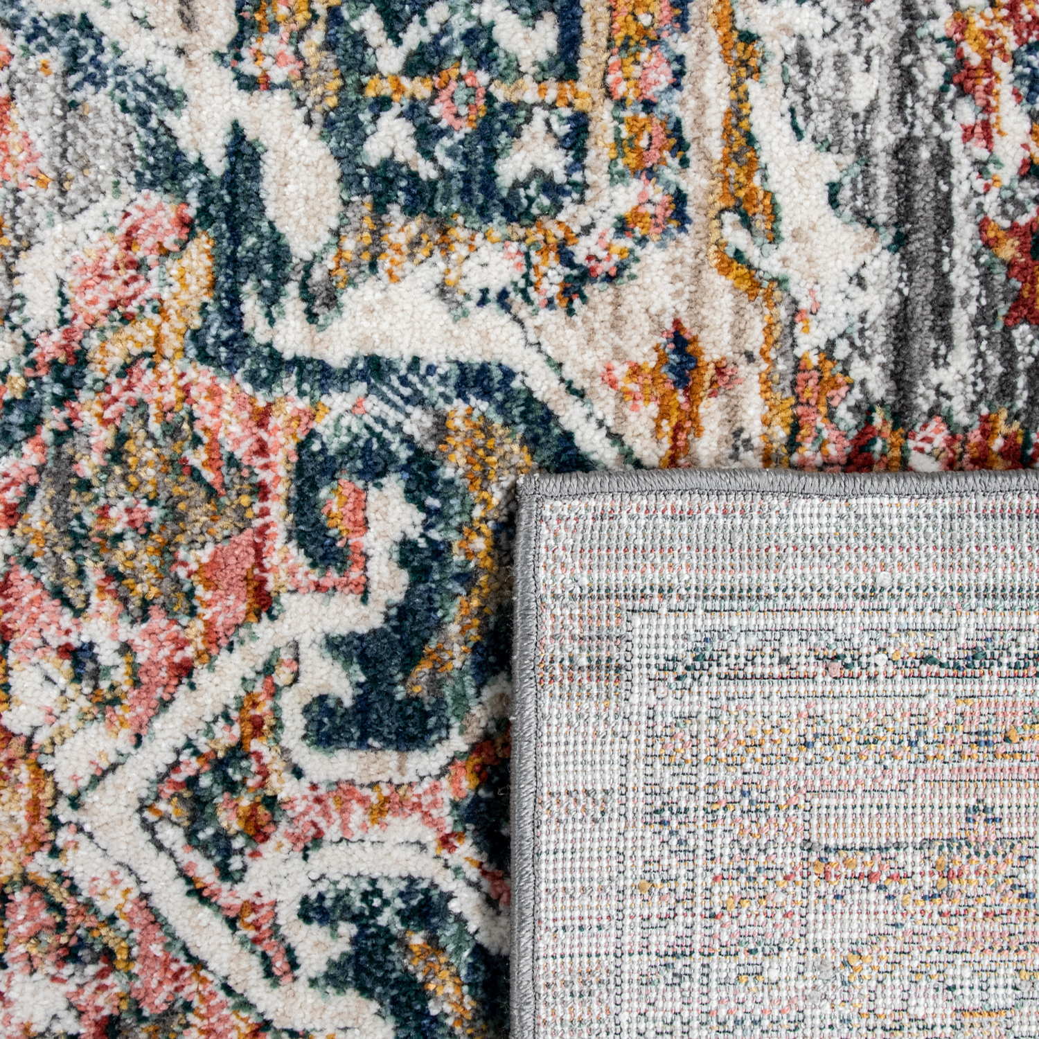 Teppich Schlafzimmer Muster Orientalisch Bordüre Mehrfarbig Orientalisch