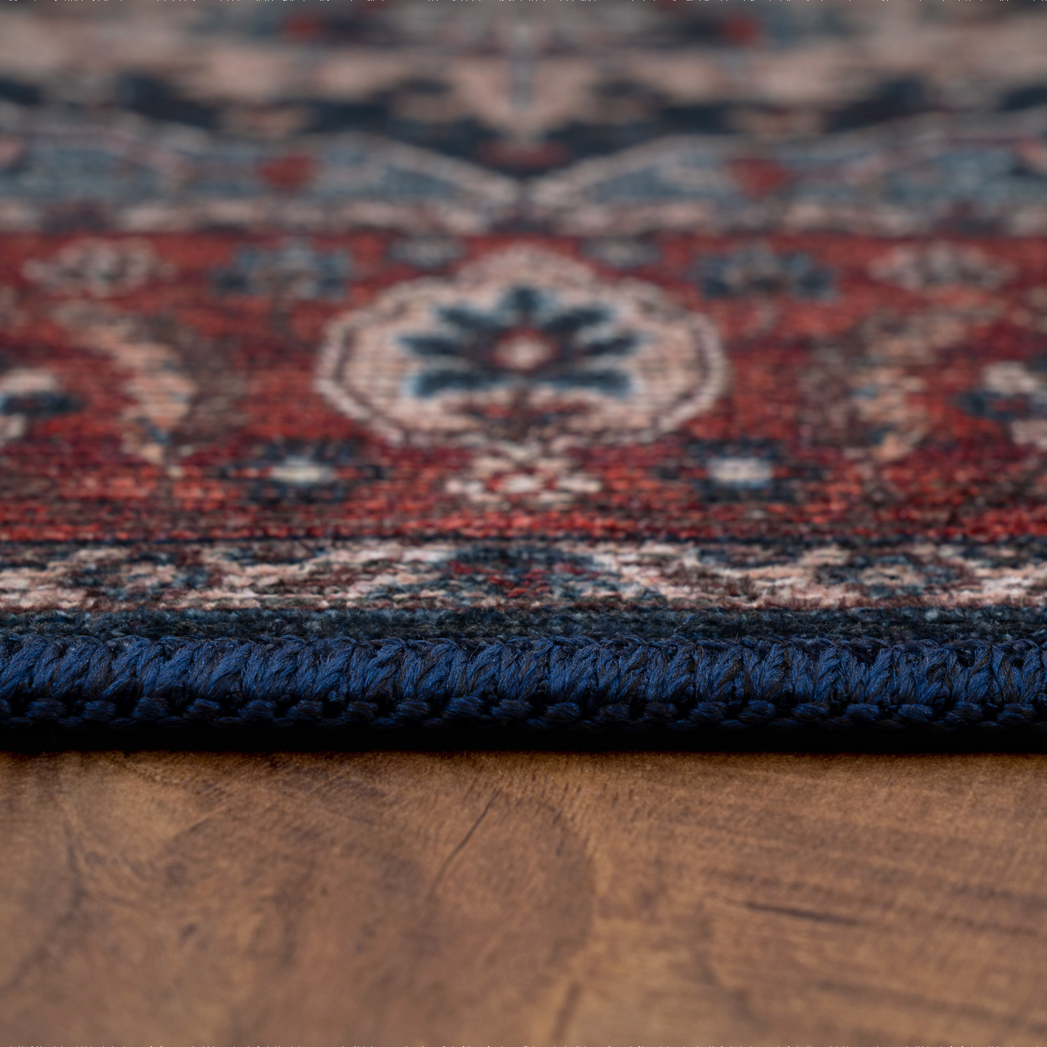 Teppich Esszimmer Marokkanisches Motiv Vintage Rot Orientalisch