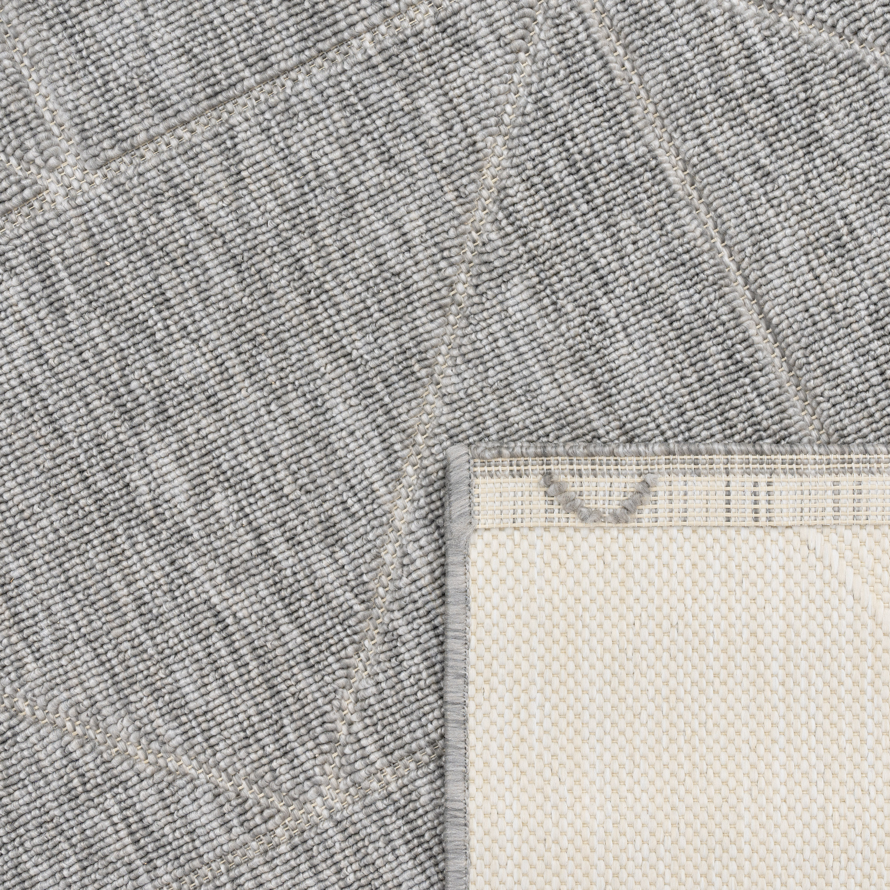 In- & Outdoor-Teppich Bruna Grau Modern