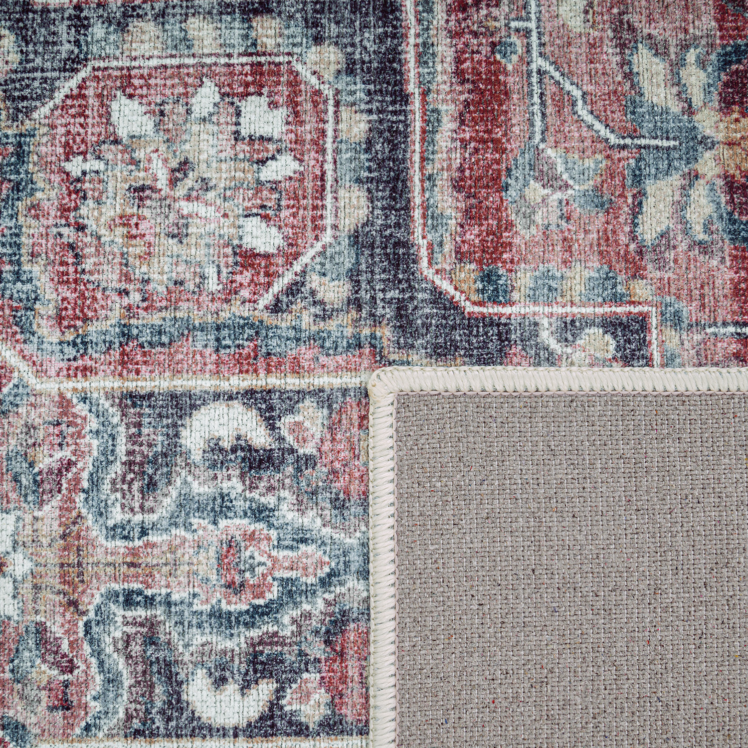 Teppich Esszimmer Orient Mandala Muster Modern Mehrfarbig Orientalisch