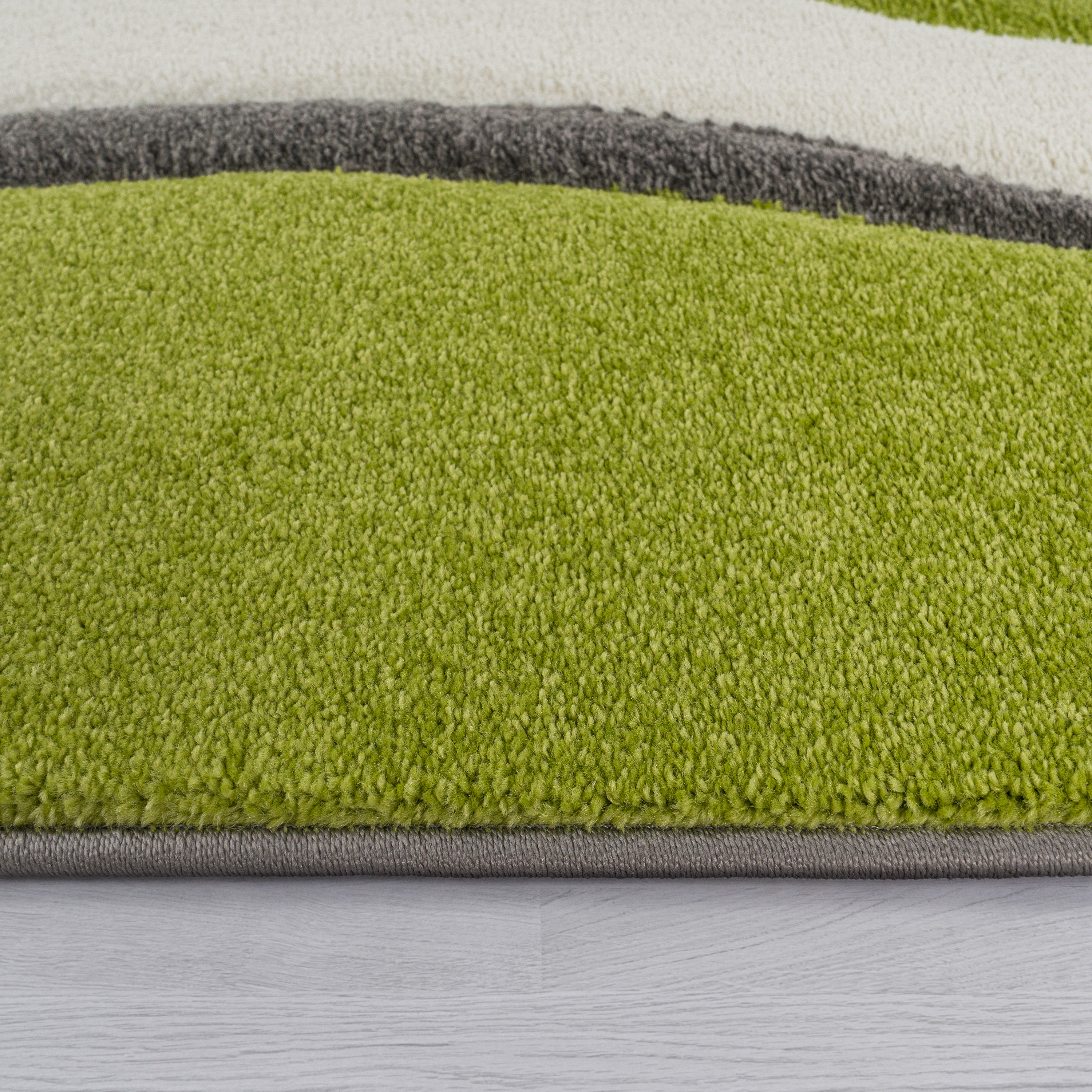 Moderner-Teppich Diamora Grün 