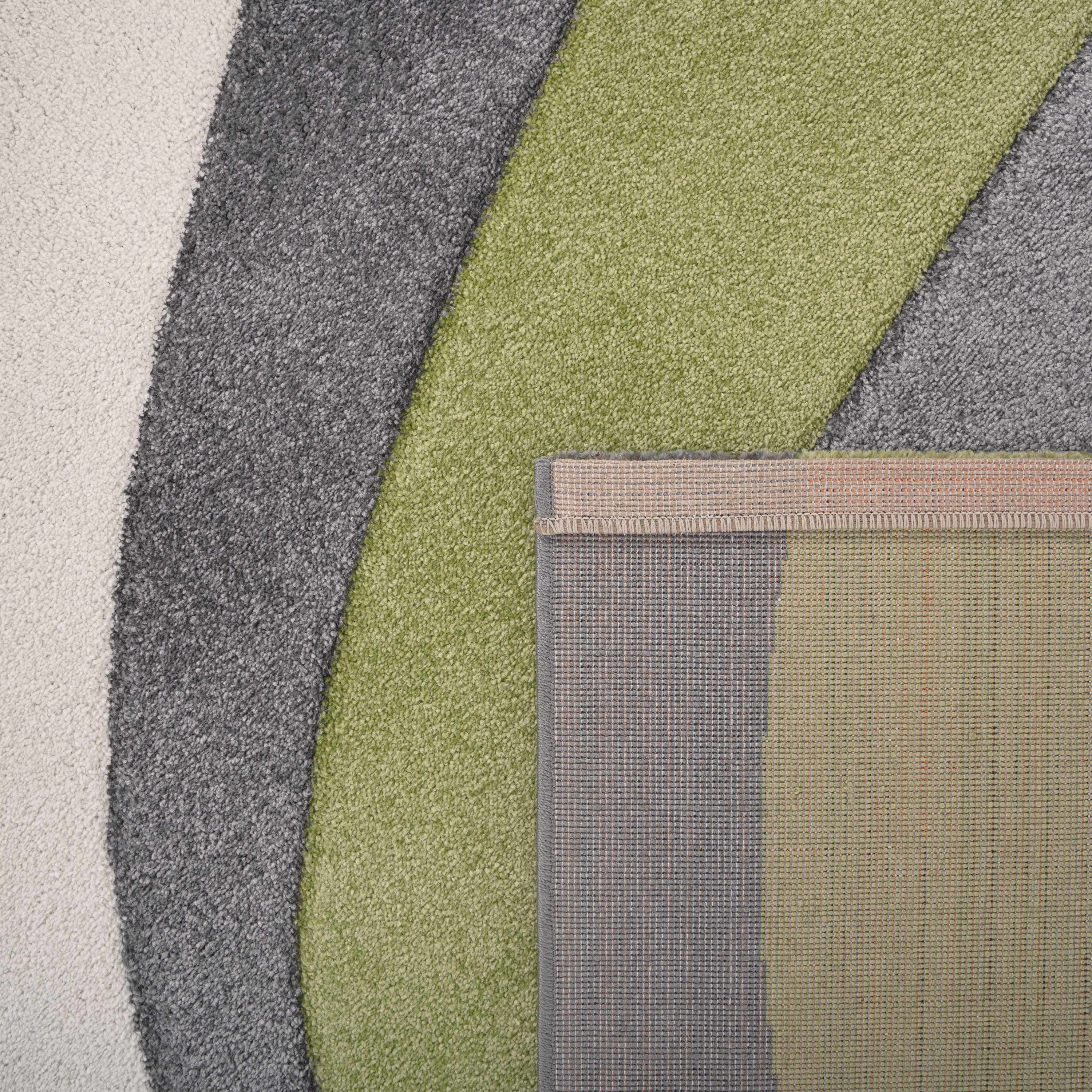 Moderner-Teppich Diamora Grün Modern