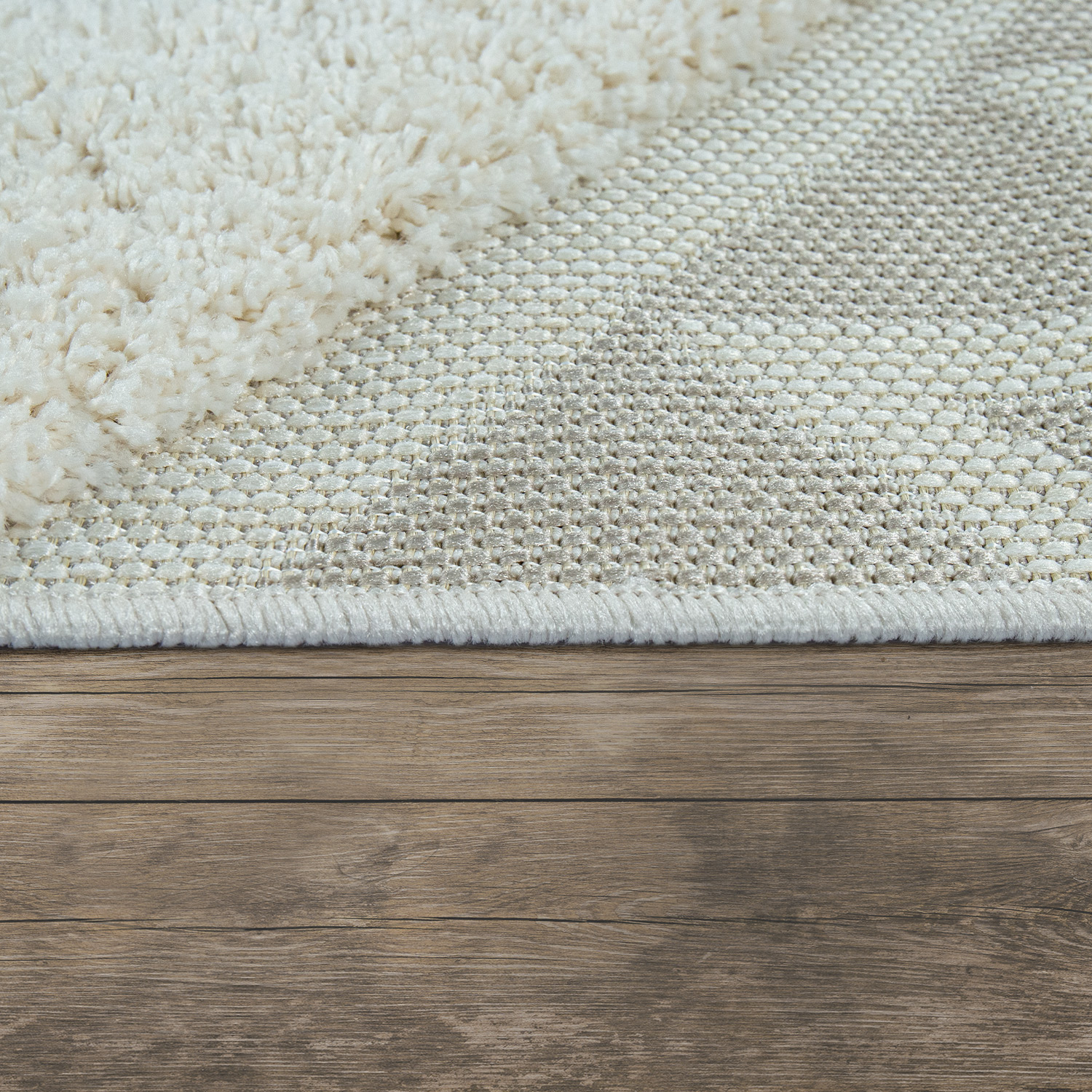 In- & Outdoor-Teppich Flachgewebe Mit Ethno-Muster Beige 