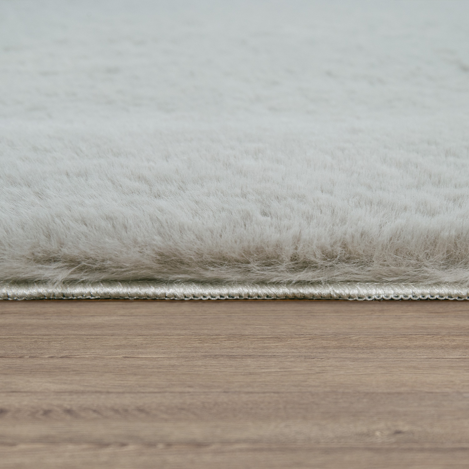 Flauschiger-Teppich Solina Grau Modern
