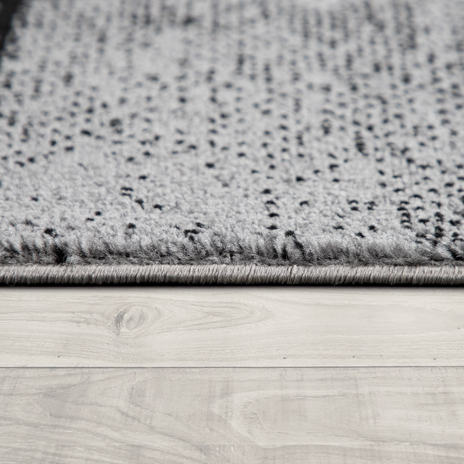 Teppich Esszimmer Abstraktes Muster Industrial Grau Modern