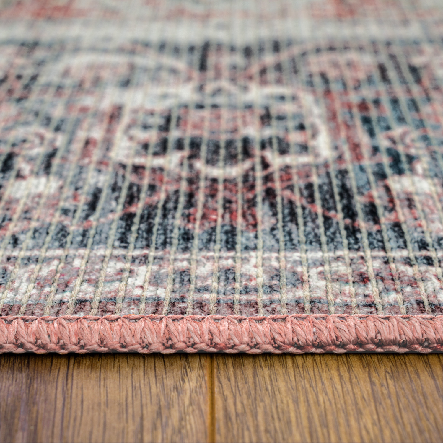 Teppich Esszimmer Vintage Marokkanisches Design Mehrfarbig Orientalisch